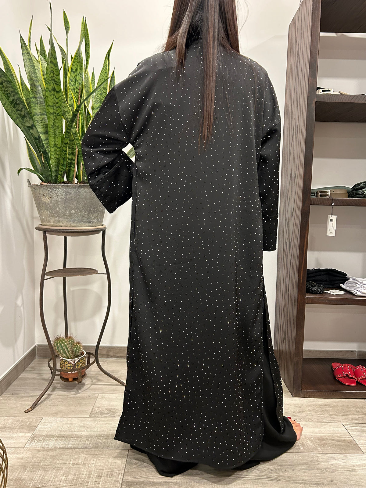 KIMONO CON BRILLANTINI