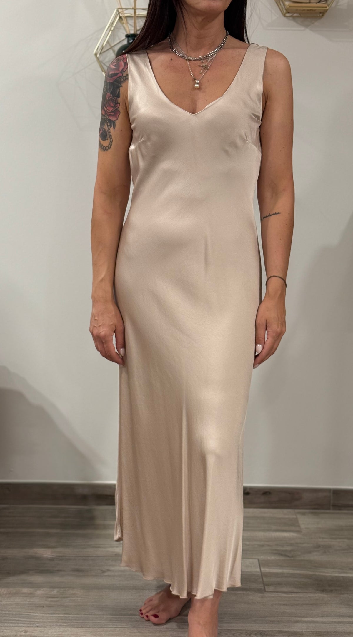 ABITO SLIP DRESS(variante colore)