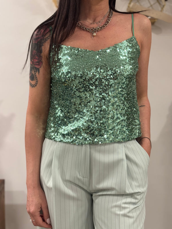 TOP PAILLETTES
