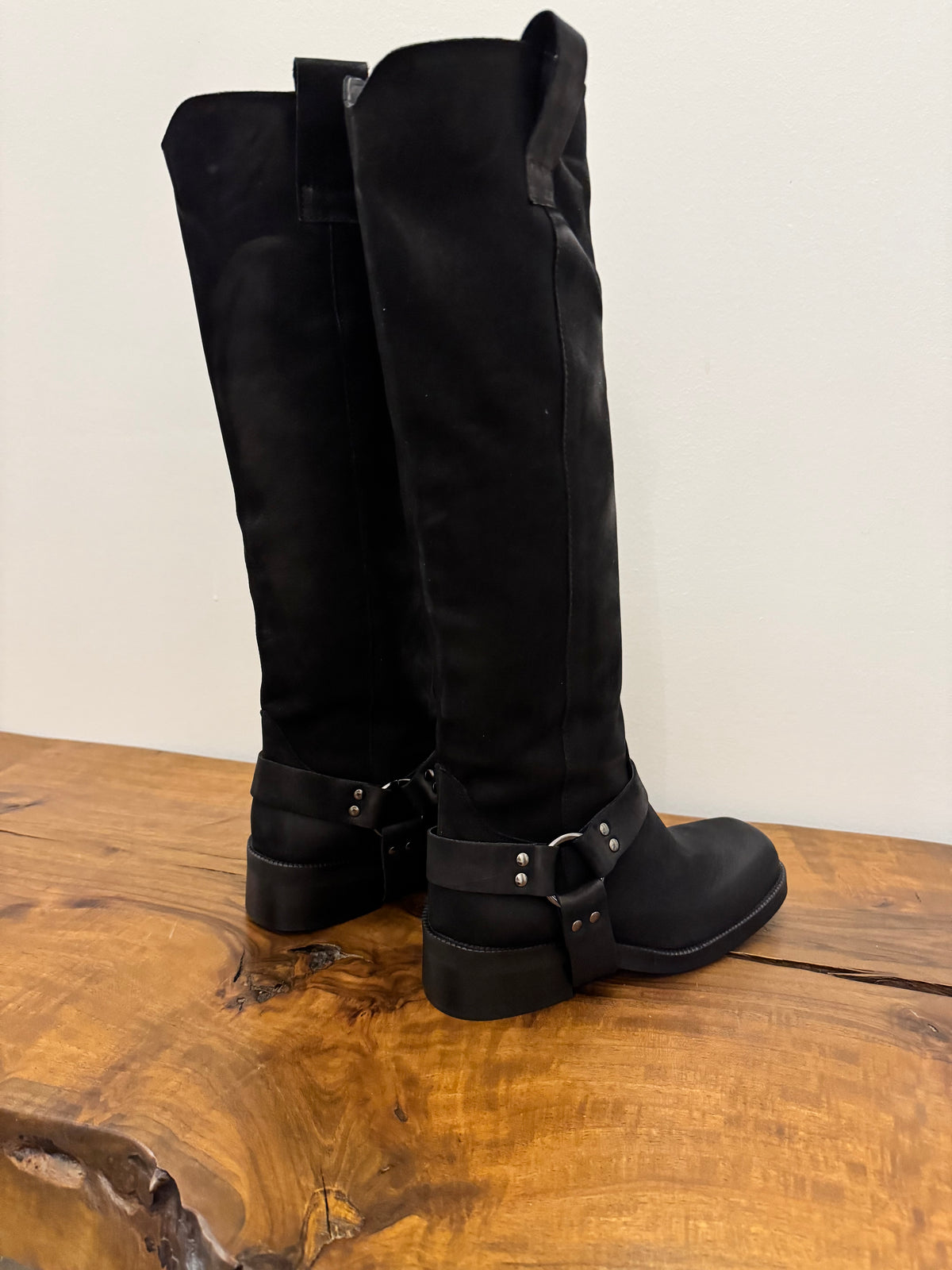 BIKER NABUK CON FIBBIA (variante colore)