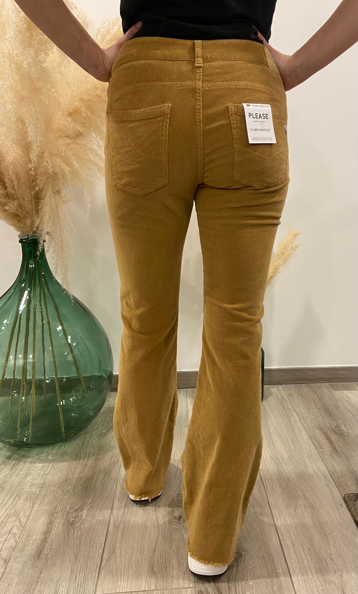 PANTALONE FLARE A COSTE