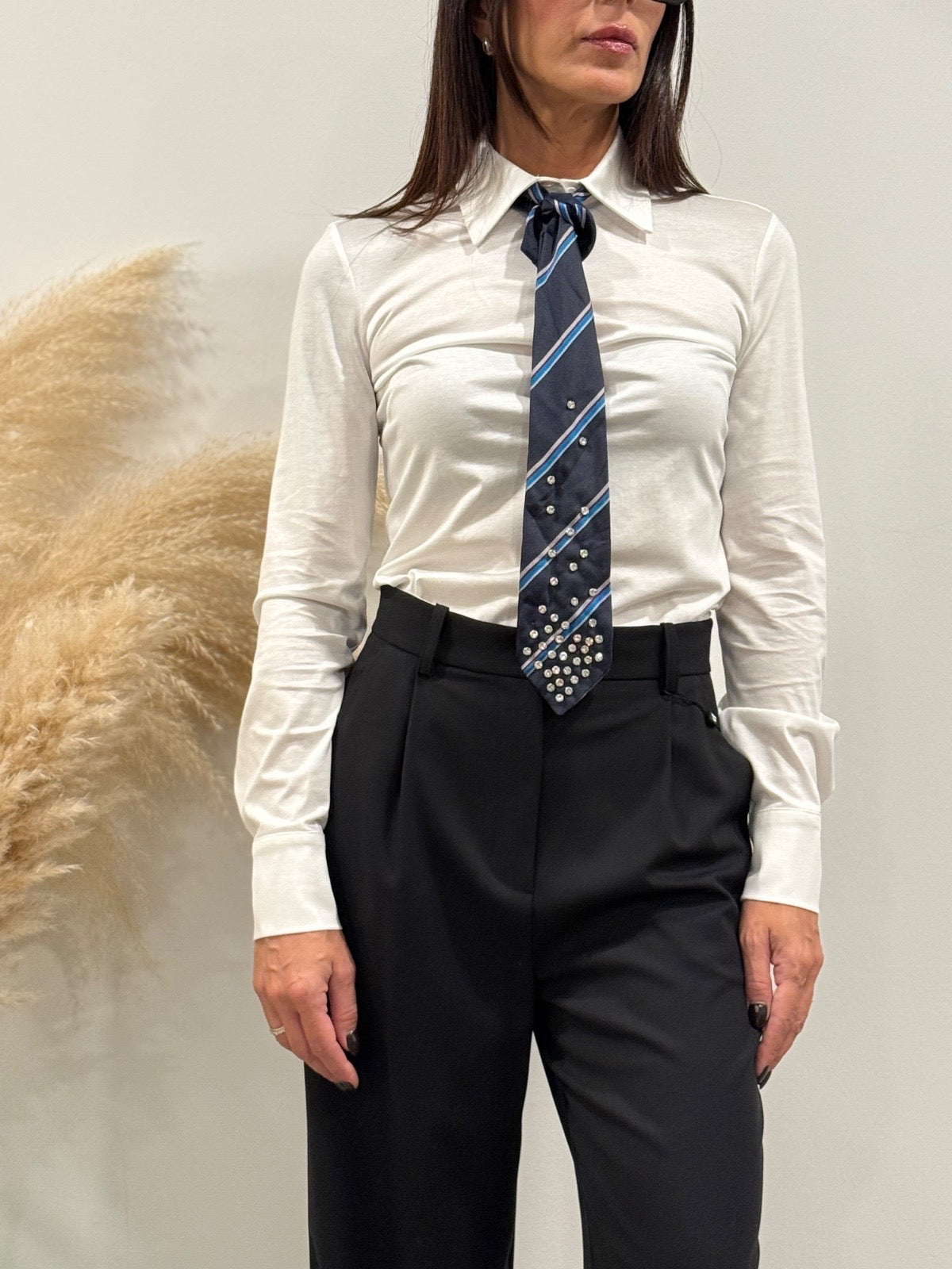 CAMICIA CLASSICA COTONE E MODAL (variante colore)