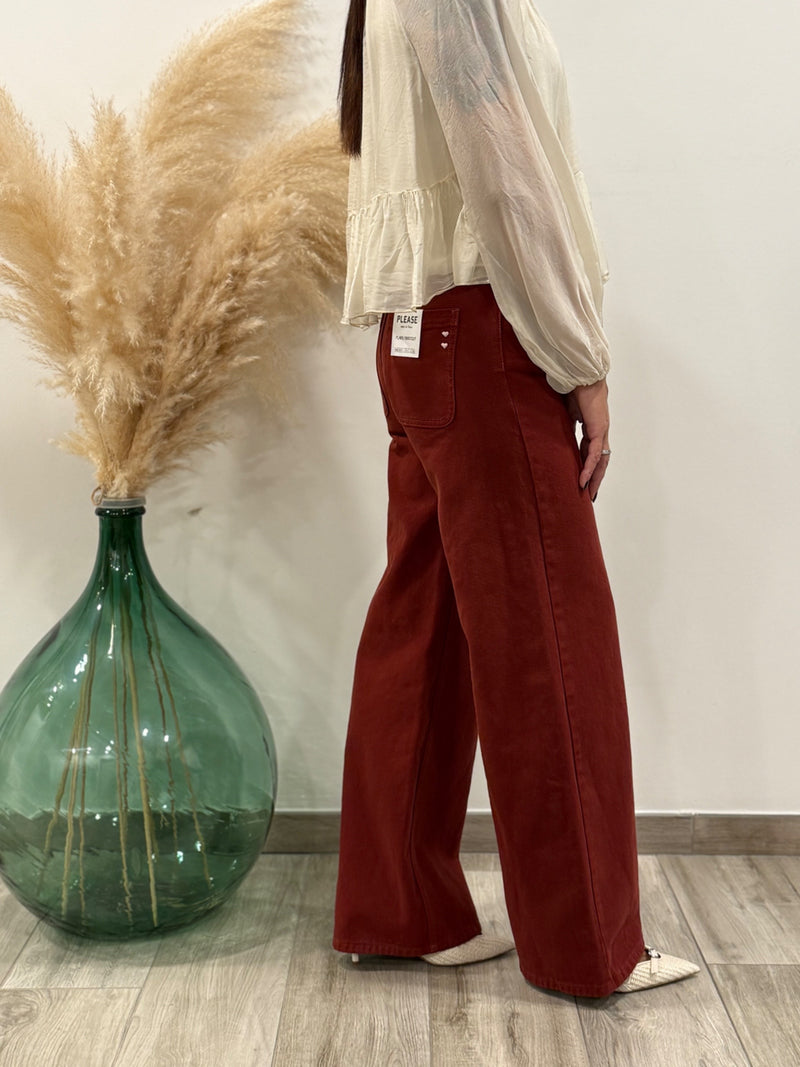 JEANS GAMBA LARGA (variante colore)