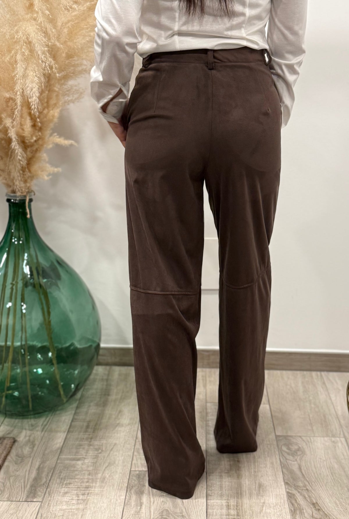 PANTALONE GAMBA LARGA DAINETTO