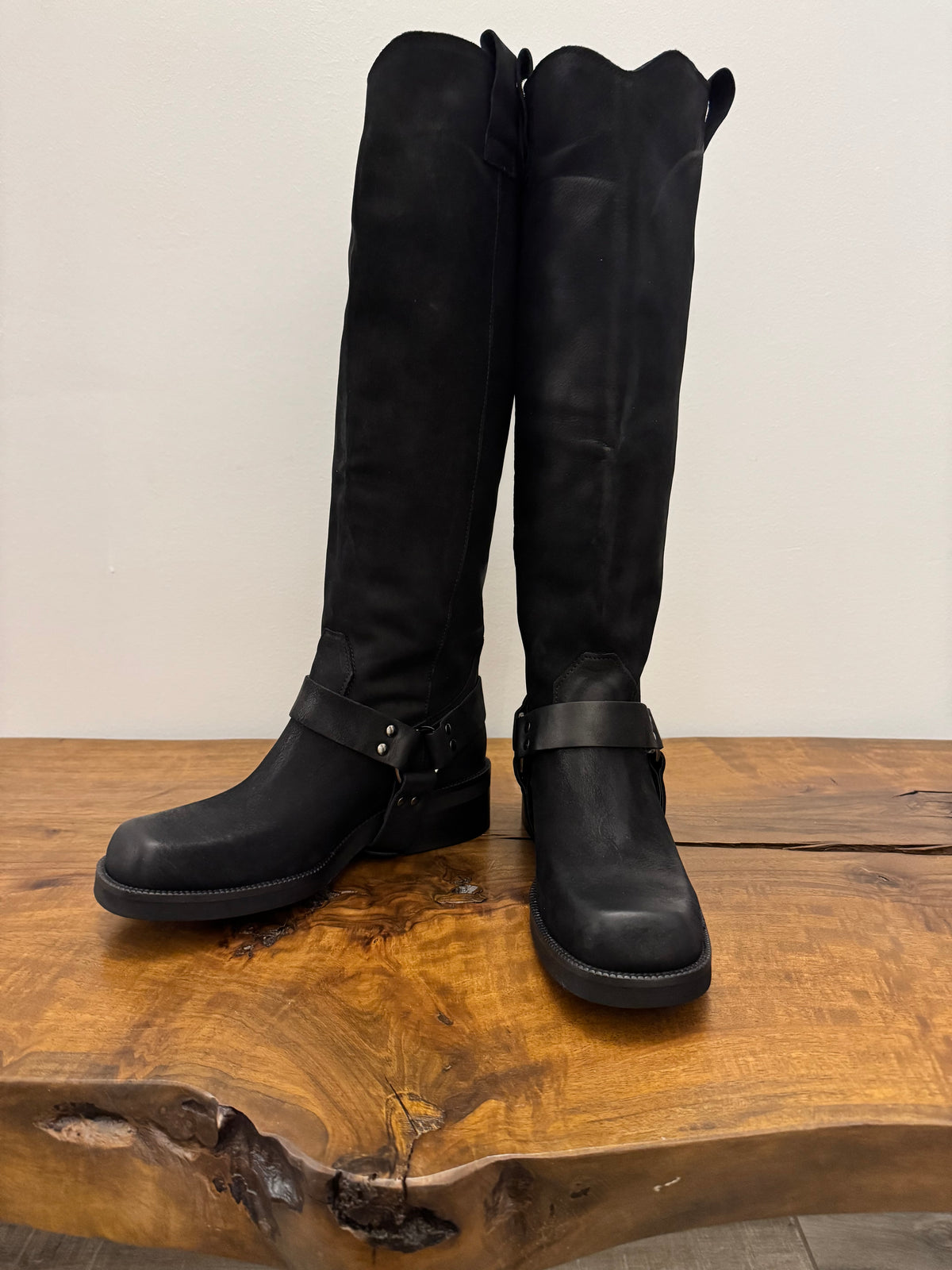 BIKER NABUK CON FIBBIA (variante colore)