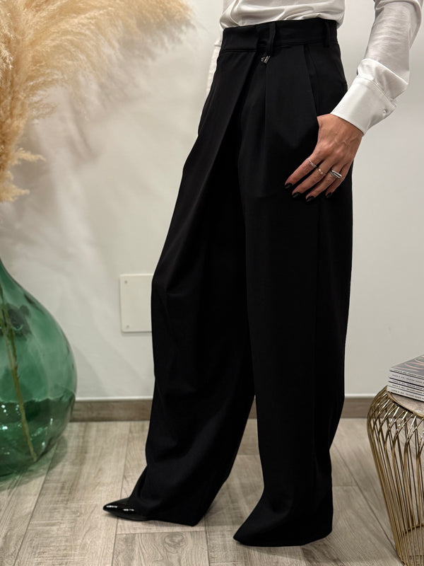 PANTALONE GAMBA LARGA INCROCIATO (variante colore)