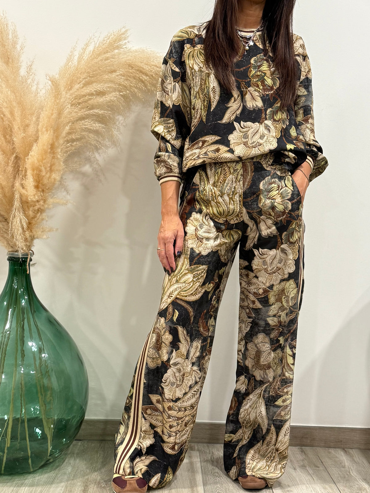 PANTALONE FLOREALE