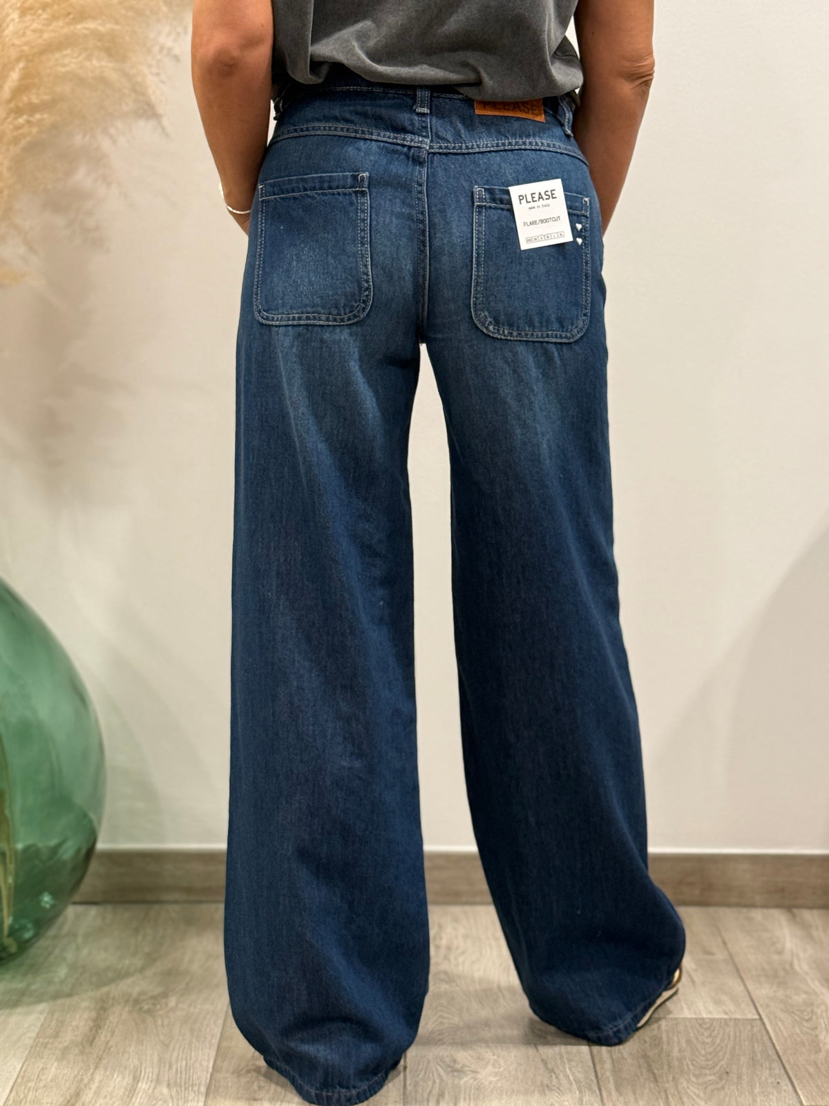 JEANS GAMBA LARGA